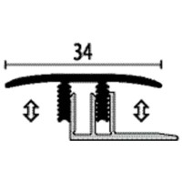 Profil pentru podea Parkett-Freund PF 568 Plus F9 Sand 90  61900909 imaginea #2 — magazin online Desire.md
