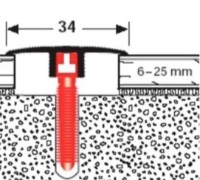 Profil pentru podea Parkett-Freund PF 588 DH Oak Grey 90  60209061 imaginea #2 — magazin online Desire.md