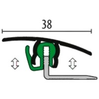 Profil pentru podea Parkett-Freund PF 788  silver 90  65209004 imaginea #2 — magazin online Desire.md