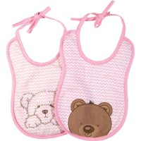 Слюнявчик U-grow Teddy Bear 2pcs (UBV-2XBEA)