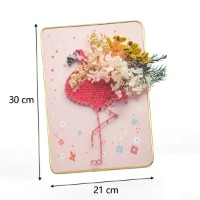 Set pentru creatie HiStone Flamingo Be happy 21x30 (DHBCE28064) imaginea #5 — magazin online Desire.md