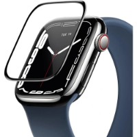 Защитное стекло для умных часов Hoco 3D Hot Bending Full Adhesive Protective Film for iWatch Series7 45mm A30 Black