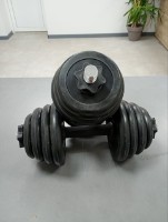 Marfă depreciată! Gantera 4Play Power 2x7.5kg imaginea #2 — magazin online Desire.md