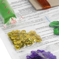 Set pentru creatie Lori Цветы из пайеток Виола (Цв-036) imaginea #3 — magazin online Desire.md