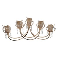 Suport pentru lumânări Metalux 349-2 Gold