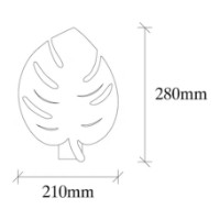 Бра Trendy Sivani MR-843 Black 21x28x12cm GTR002246 фото №2 — интернет-магазин Desire.md