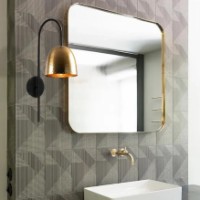 Бра Trendy Tatuaj 3321 Black/Gold 24x57x16cm GTR002353 фото №3 — интернет-магазин Desire.md