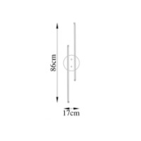 Бра Trendy Umut 13298 Gold 17x86x5cm GTR002167 фото №2 — интернет-магазин Desire.md