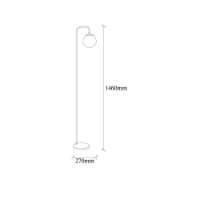 Lampadar Trendy Viran 10955 Copper/White 27x146x27cm GTR002826 imaginea #2 — magazin online Desire.md