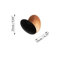 Бра Trendy Yosma 13639 Black/Gold 25x25x16cm GTR002155 фото №2 — интернет-магазин Desire.md