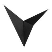 Candelabru de perete Trendy Pasare 3201 Black 34x34x5cm GTR002345