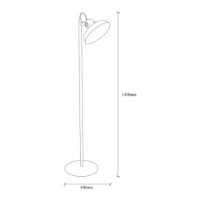 Lampadar Trendy Lik 4036 Black/Gold 43x145x30cm GTR002861 imaginea #2 — magazin online Desire.md