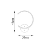 Бра Trendy Luna 13329 Gold 33x46x6cm GTR002158 фото №2 — интернет-магазин Desire.md