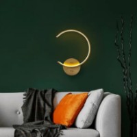 Бра Trendy Luna 13329 Gold 33x46x6cm GTR002158 фото №3 — интернет-магазин Desire.md