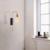 Candelabru de perete Trendy Mama 3501 Black/Gold 22x42x6cm GTR002275 imaginea #3 — magazin online Desire.md