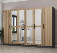 Dulap Trendy Kale 5119 Anthracit/Dore 270x210x52cm GTR004504 imaginea #4 — magazin online Desire.md