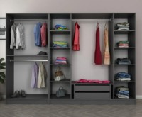 Dulap Trendy Kale 5119 Anthracit/Dore 270x210x52cm GTR004504 imaginea #2 — magazin online Desire.md