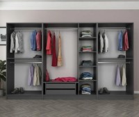 Dulap Trendy Kale 5122 Anthracit/Dore 315x210x52cm GTR004507 imaginea #2 — magazin online Desire.md