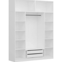 Dulap Trendy Kale 5136 White 180x235x52cm GTR004511 imaginea #2 — magazin online Desire.md