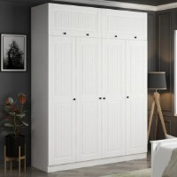 Dulap Trendy Kale 5136 White 180x235x52cm GTR004511 imaginea #4 — magazin online Desire.md