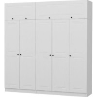 Dulap Trendy Kale 5137 White 225x235x52cm GTR004512 imaginea #3 — magazin online Desire.md