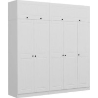 Dulap Trendy Kale 5137 White 225x235x52cm GTR004512 imaginea #4 — magazin online Desire.md