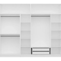 Dulap Trendy Kale 5138 White 270x235x52cm GTR004513 imaginea #4 — magazin online Desire.md