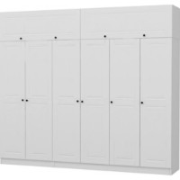 Dulap Trendy Kale 5138 White 270x235x52cm GTR004513 imaginea #2 — magazin online Desire.md