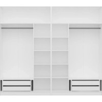 Dulap Trendy Kale 5139 White 270x235x52cm GTR004514 imaginea #2 — magazin online Desire.md