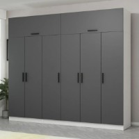 Шкаф Trendy Kale 5148 White/Anthracit 270x235x52cm GTR004519 фото №3 — интернет-магазин Desire.md