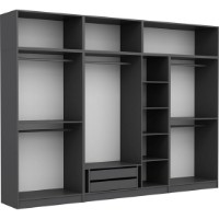 Dulap Trendy Kale 5150 White/Anthracit 315x235x52cm GTR004521 imaginea #4 — magazin online Desire.md