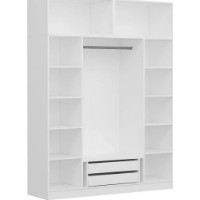 Dulap Trendy Kale 5157 White/Anthracit 180x235x52cm GTR004524 imaginea #4 — magazin online Desire.md