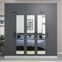 Dulap Trendy Kale 5158 White/Anthracit 225x235x52cm GTR004525