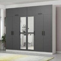 Dulap Trendy Kale 5162 White/Anthracit 270x235x52cm GTR004529 imaginea #3 — magazin online Desire.md