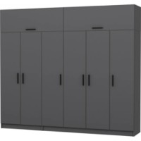 Dulap Trendy Kale 5175 Anthracit 270x235x52cm GTR004536 imaginea #3 — magazin online Desire.md