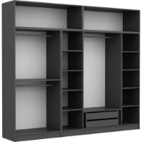 Dulap Trendy Kale 5175 Anthracit 270x235x52cm GTR004536 imaginea #4 — magazin online Desire.md