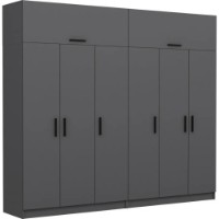 Dulap Trendy Kale 5176 Anthracit 270x235x52cm GTR004537 imaginea #2 — magazin online Desire.md