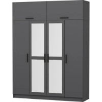 Dulap Trendy Kale 5183 Anthracit 180x235x52cm GTR004540 imaginea #2 — magazin online Desire.md