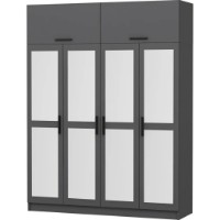 Dulap Trendy Kale 5184 Anthracit 180x235x52cm GTR004541 imaginea #4 — magazin online Desire.md