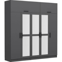 Dulap Trendy Kale 5185 Anthracit 225x235x52cm GTR004542 imaginea #2 — magazin online Desire.md