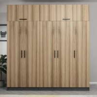 Dulap Trendy Kale 5201 Anthracit/Dore 225x235x52cm GTR004552