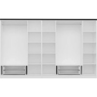 Dulap Trendy Kale Plus 3046 White 315x190x52cm GTR004871 imaginea #2 — magazin online Desire.md