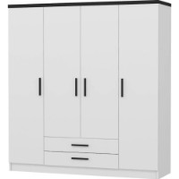 Шкаф Trendy Kale Plus 3908 White 180x210x52cm GTR004872 фото №4 — интернет-магазин Desire.md