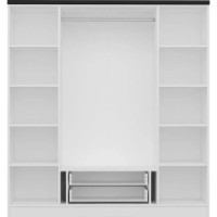 Шкаф Trendy Kale Plus 3908 White 180x210x52cm GTR004872 фото №5 — интернет-магазин Desire.md