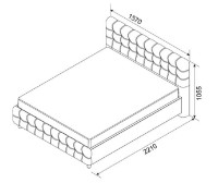 Pat Ambianta Rio 1.4m Light Gray imaginea #2 — magazin online Desire.md