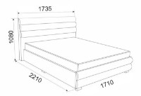 Pat Ambianta Kosmo 1.6m Gray imaginea #2 — magazin online Desire.md