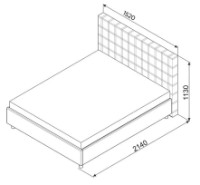 Pat Ambianta Coral 1.4m Graphit imaginea #2 — magazin online Desire.md