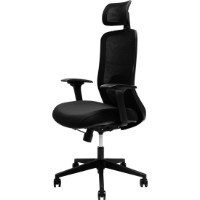 Scaun de birou CUSTO Roma Black (100.01-0067) imaginea #3 — magazin online Desire.md