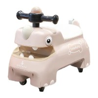 Tolocar Bebehaha Dinosaur Light Pink (6588)  imaginea #1 — magazin online Desire.md