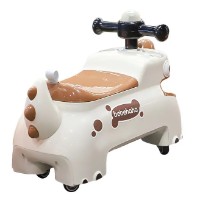 Tolocar Bebehaha Dinosaur White&Brown (6588)  imaginea #2 — magazin online Desire.md